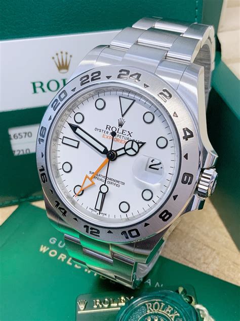 Rolex Explorer II White 42mm Reference 216570 